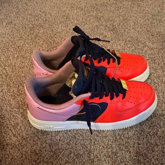 Nike Air Force 1 ‘07 Cuban Link Shoes Womens size 8 - Picture 2 of 7